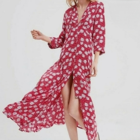 Zara Dresses & Skirts - ZARA Daisy Maxi Dress